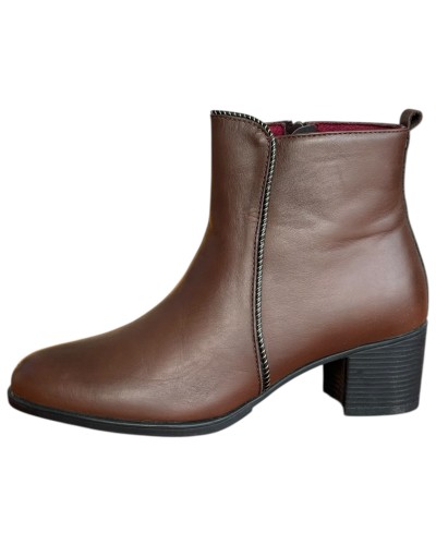 Δερμάτινο Γυναικείo Μποτάκι - N96