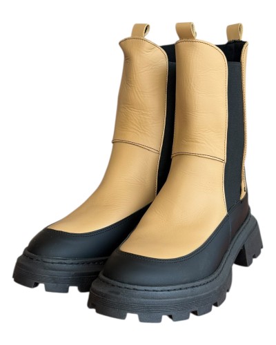 Δερμάτινο Γυναικείo Μποτάκι - N970