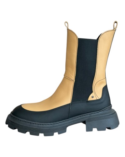 Δερμάτινο Γυναικείo Μποτάκι - N970