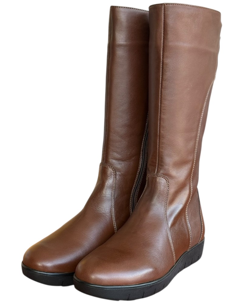 Δερμάτινη Γυναικεία Mπότα - N971