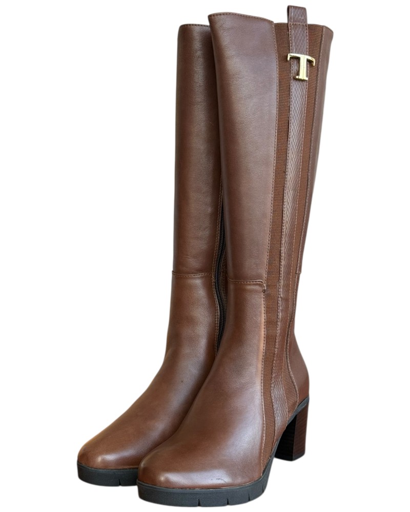 Δερμάτινη Γυναικεία Mπότα - N976