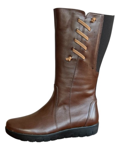 Δερμάτινη Γυναικεία Mπότα - N977