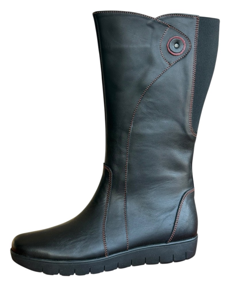 Δερμάτινη Γυναικεία Mπότα - N982