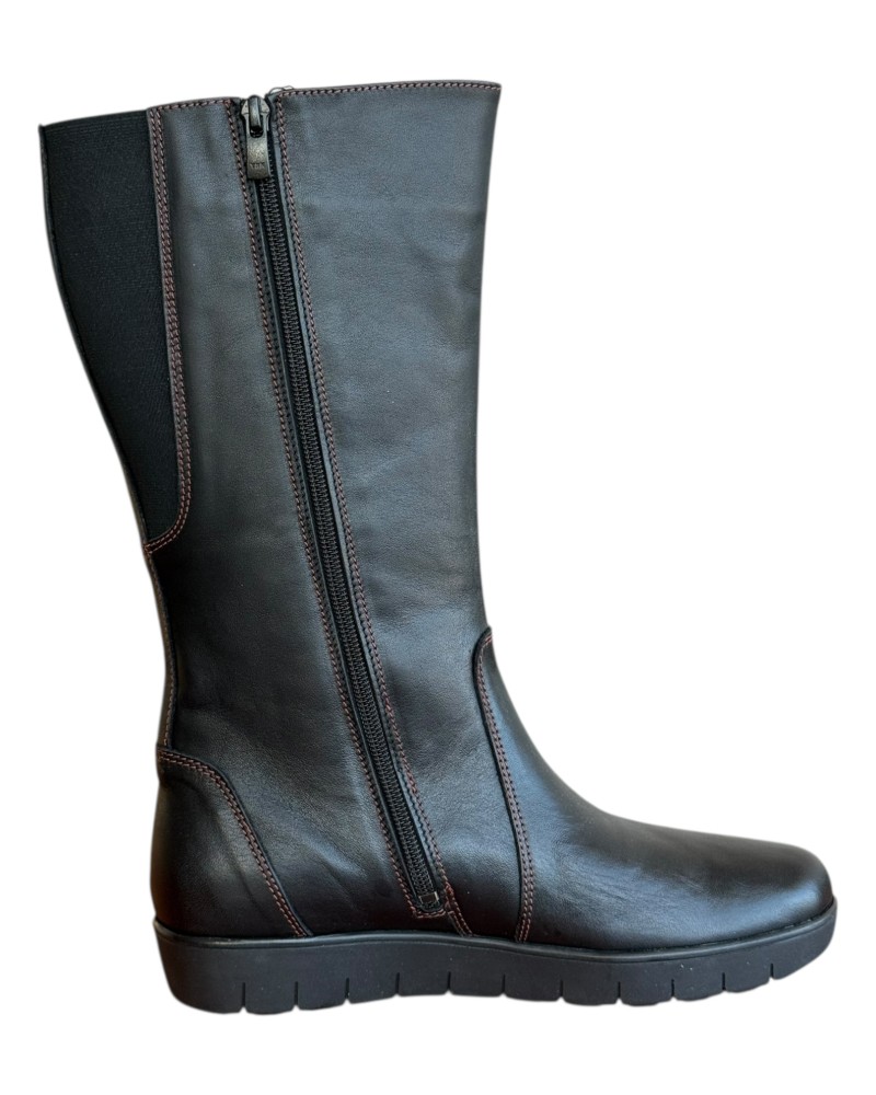 Δερμάτινη Γυναικεία Mπότα - N982