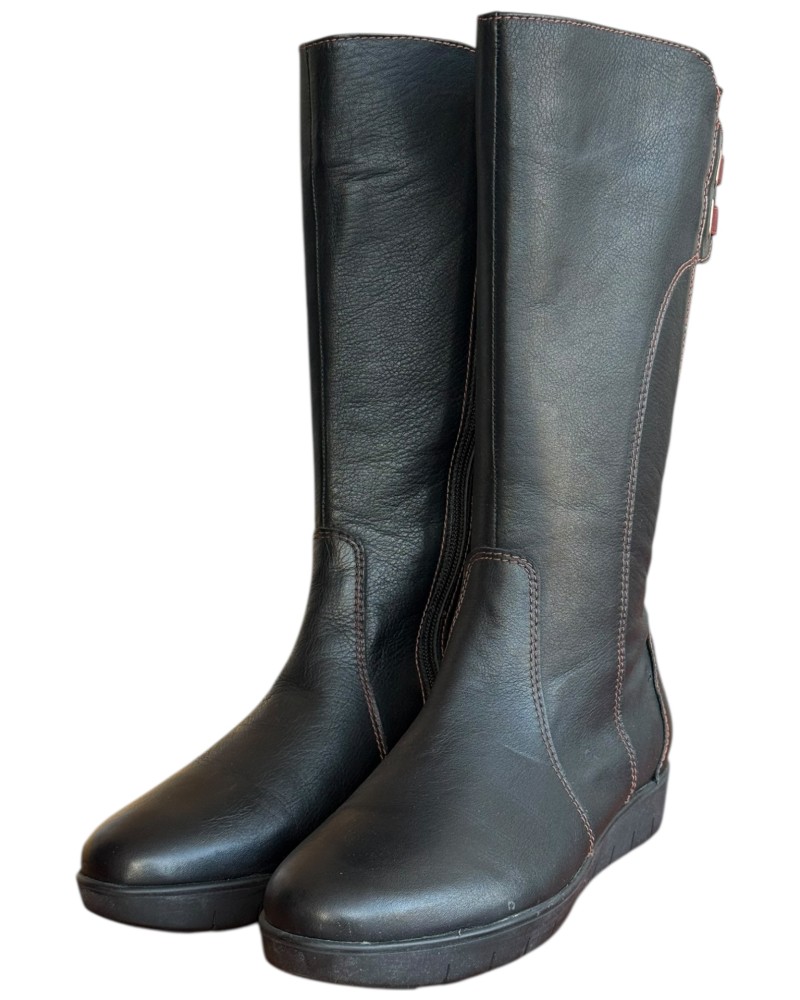 Δερμάτινη Γυναικεία Mπότα - N984