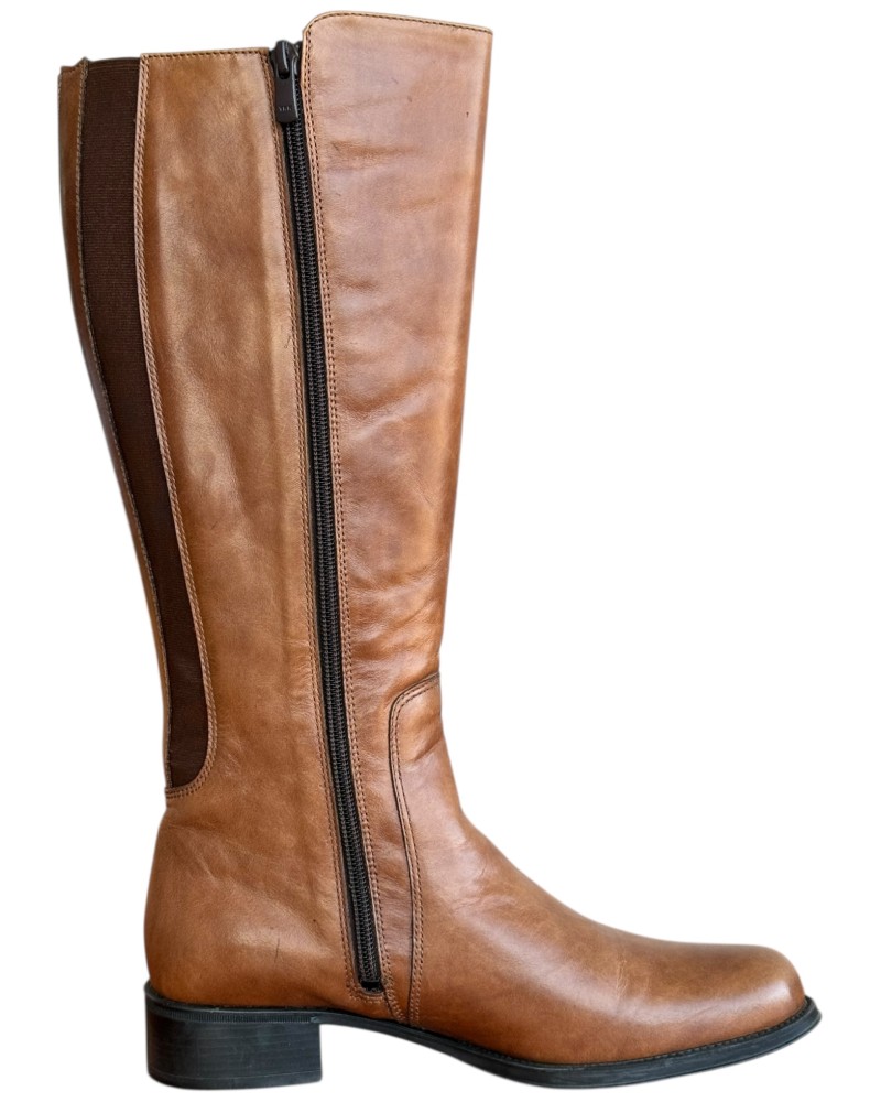 Δερμάτινη Γυναικεία Mπότα - N986