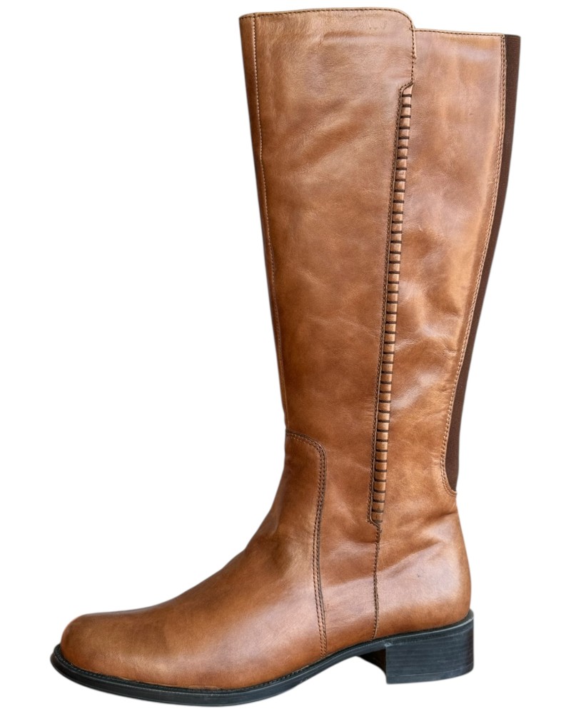 Δερμάτινη Γυναικεία Mπότα - N986