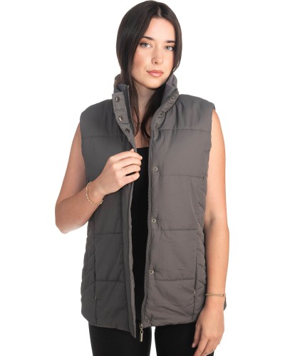 Γυναικείο Επώνυμο Μπουφάν Γιλέκο - S11