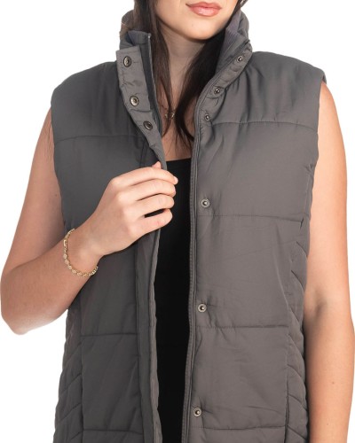 Γυναικείο Επώνυμο Μπουφάν Γιλέκο - S11