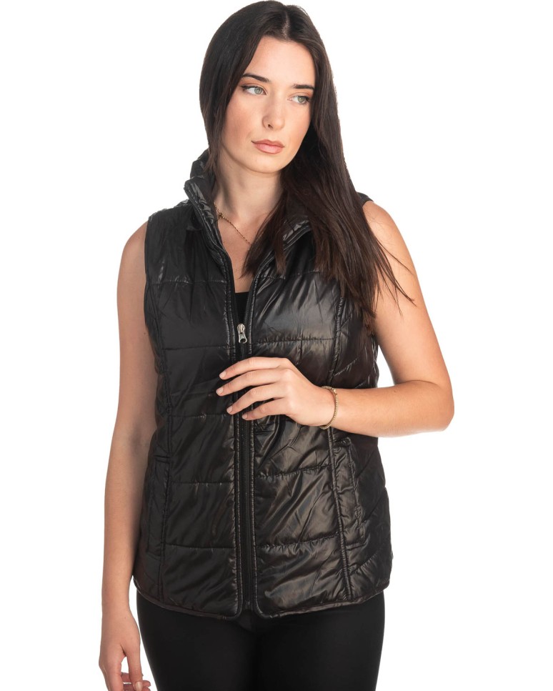 Γυναικείο Επώνυμο Μπουφάν Γιλέκο - S186