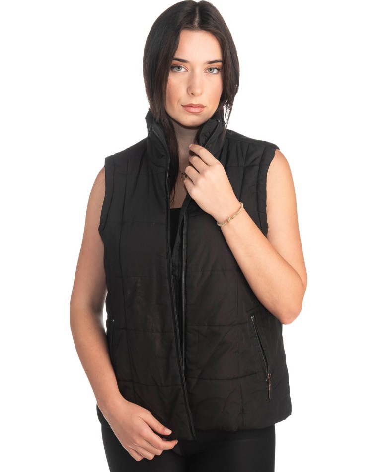 Γυναικείο Επώνυμο Μπουφάν Γιλέκο - S219