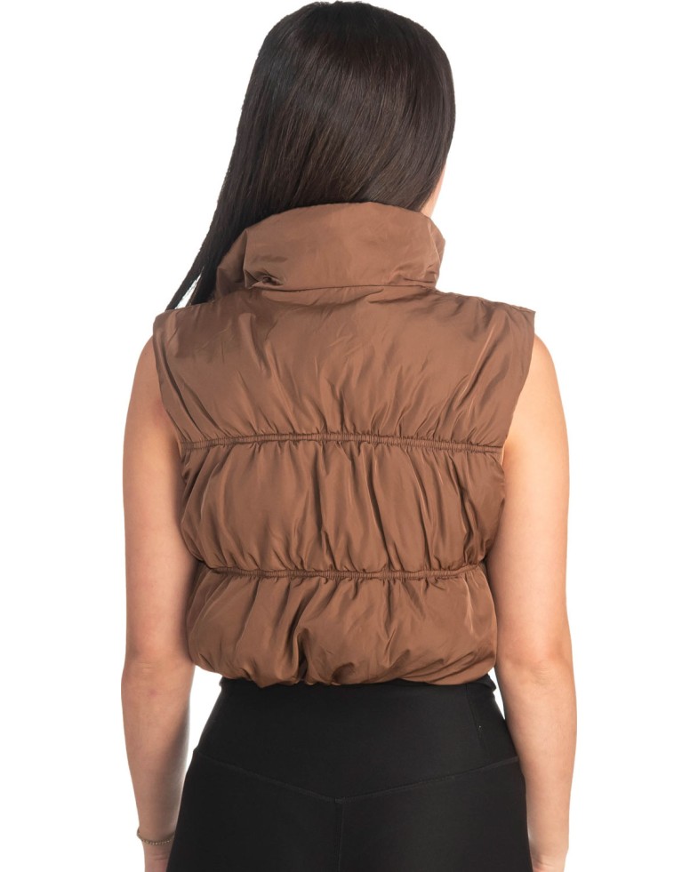 Γυναικείο Επώνυμο Μπουφάν Γιλέκο - S268