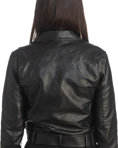 Δερμάτινο γυναικείο μπουφάν - S307