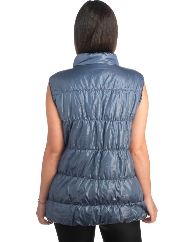 Γυναικείο Επώνυμο Μπουφάν Γιλέκο - S312