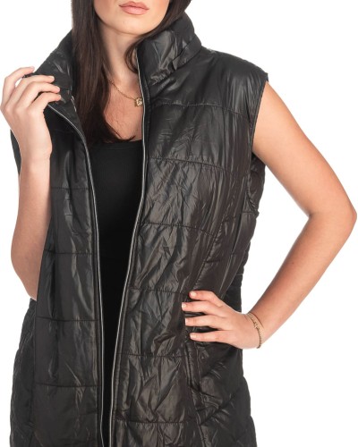 Γυναικείο Επώνυμο Μπουφάν Γιλέκο - S341