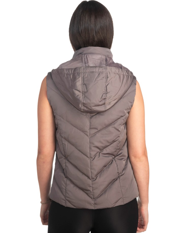 Γυναικείο Επώνυμο Μπουφάν Γιλέκο - S344