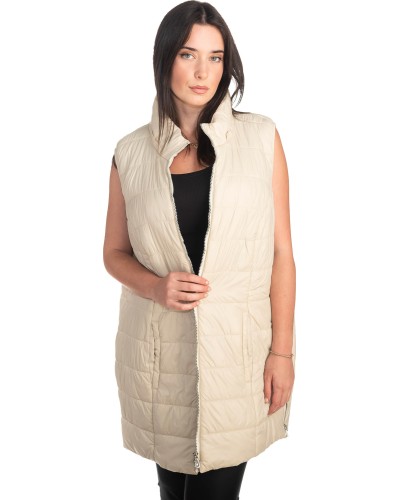 Γυναικείο Επώνυμο Μπουφάν Γιλέκο - S368