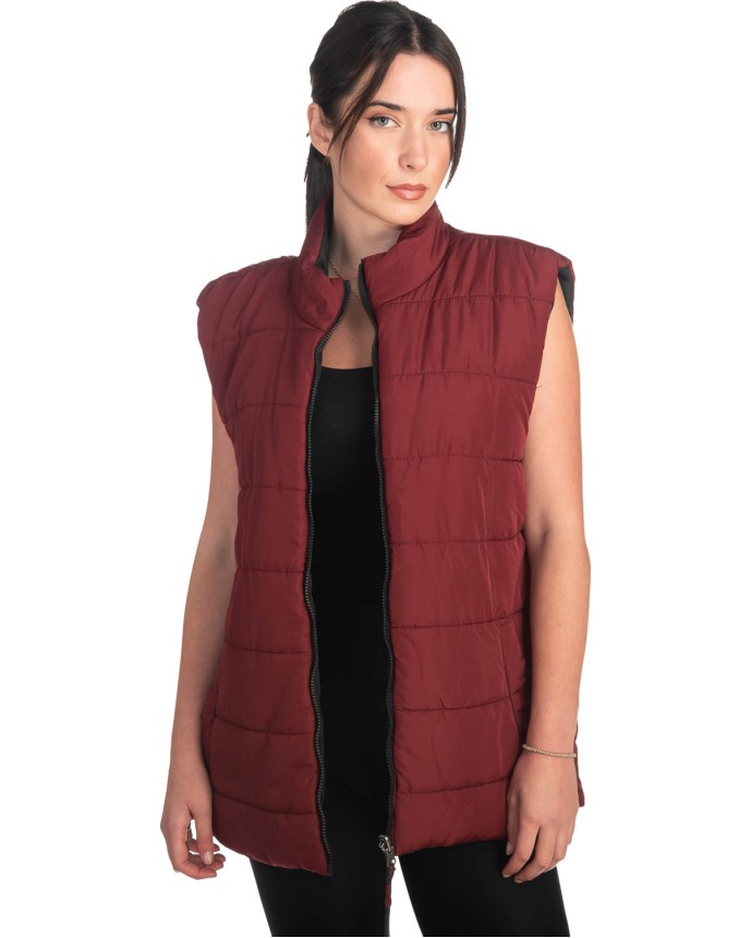 Γυναικείο Επώνυμο Μπουφάν Γιλέκο - S503