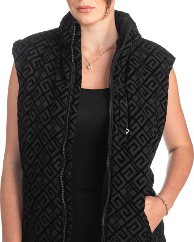 Γυναικείο Επώνυμο Μπουφάν Γιλέκο - S573