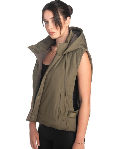 Γυναικείο Επώνυμο Μπουφάν Γιλέκο - S593