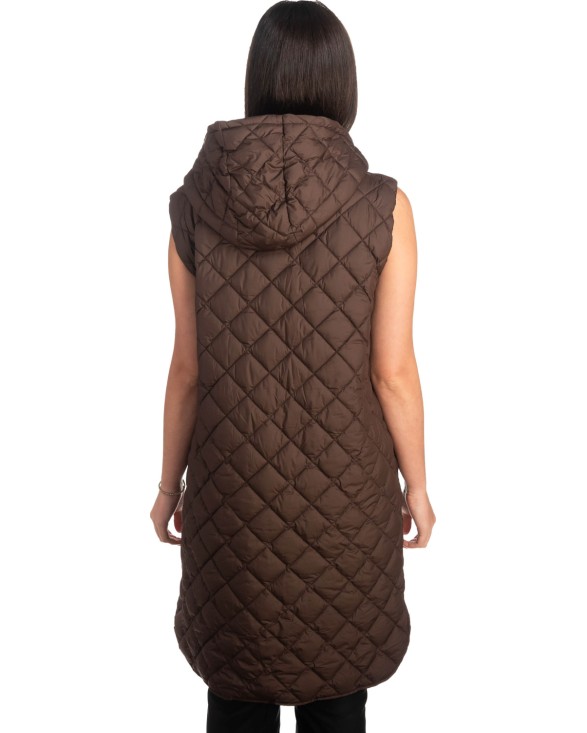 Γυναικείο Επώνυμο Μπουφάν Γιλέκο - S844