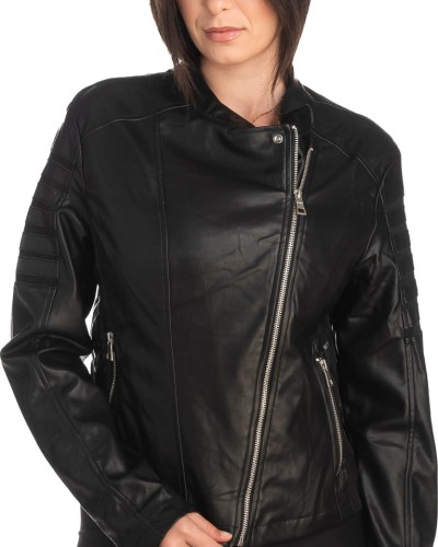 Δερμάτινο γυναικείο μπουφάν - S887