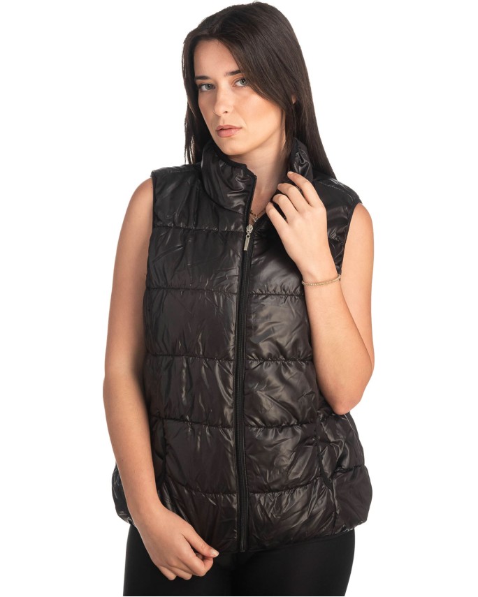 Γυναικείο Επώνυμο Μπουφάν Γιλέκο - S895