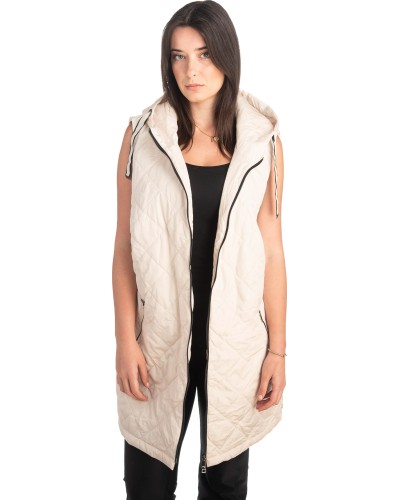 Γυναικείο Επώνυμο Μπουφάν Γιλέκο - S934