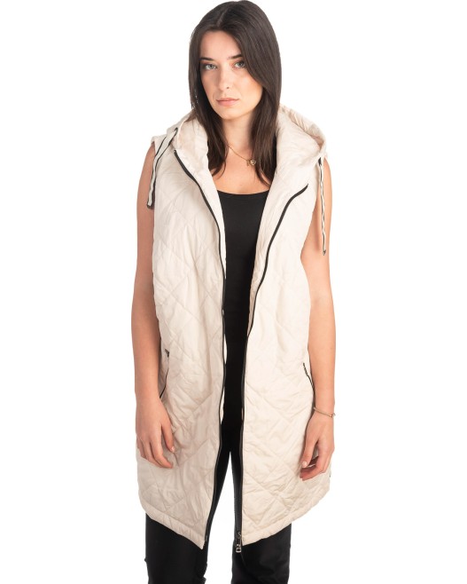Γυναικείο Επώνυμο Μπουφάν Γιλέκο - S934