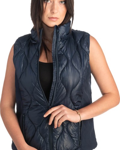 Γυναικείο Επώνυμο Μπουφάν Γιλέκο - S967