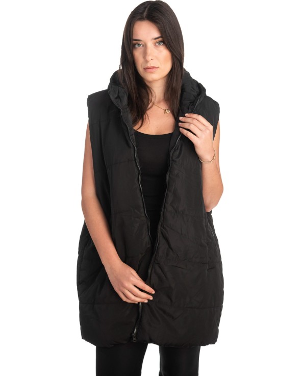 Γυναικείο Επώνυμο Μπουφάν Γιλέκο - S980