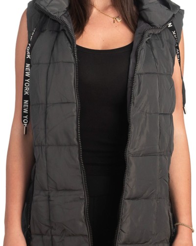 Γυναικείο Επώνυμο Μπουφάν Γιλέκο - S982