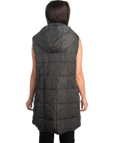 Γυναικείο Επώνυμο Μπουφάν Γιλέκο - S982