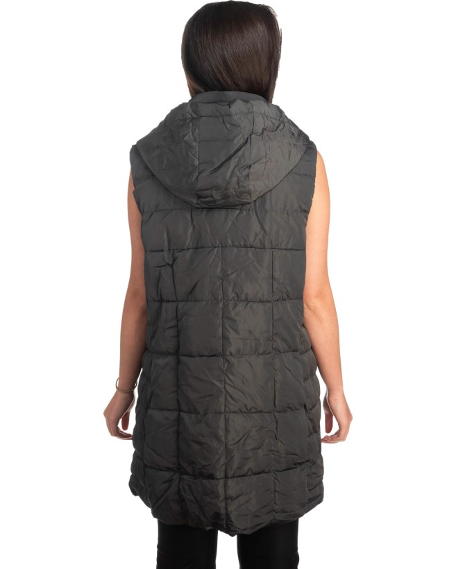 Γυναικείο Επώνυμο Μπουφάν Γιλέκο - S982