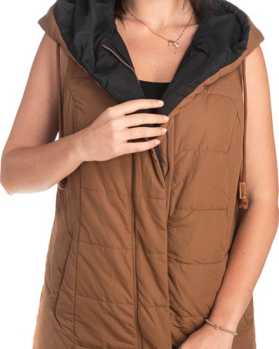 Γυναικείο Επώνυμο Μπουφάν Γιλέκο - S985