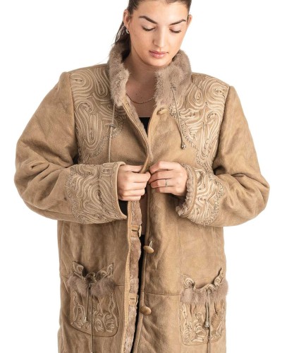 Γνήσιο Γυναικείο Μουτόν - T136