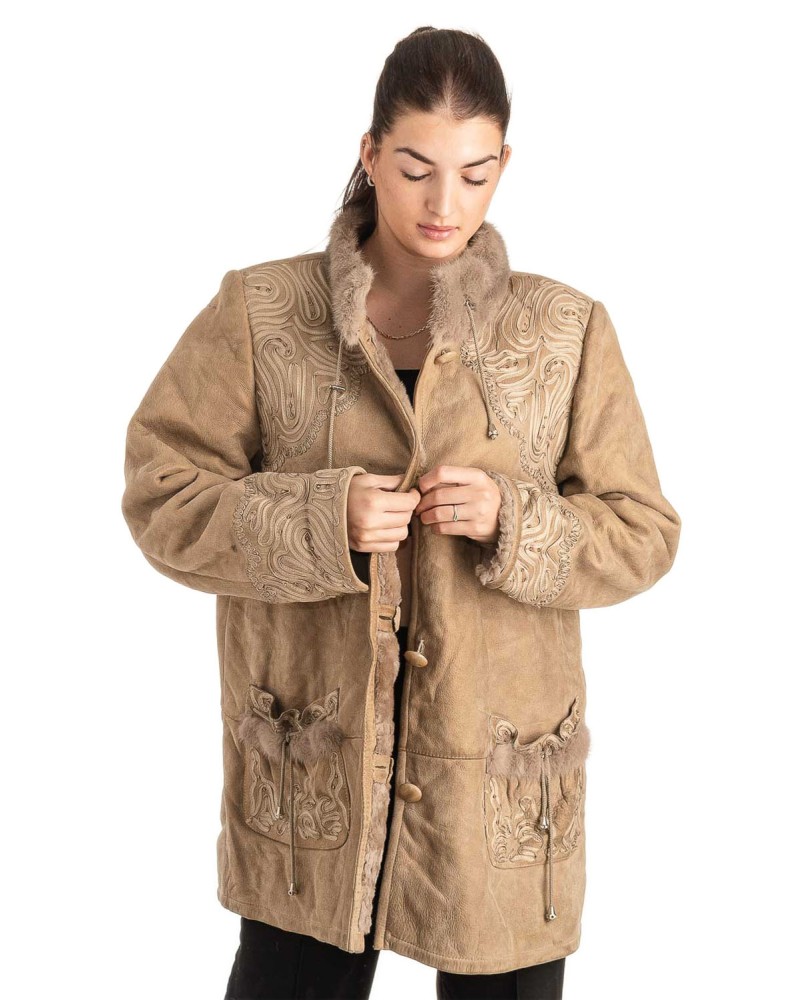 Γνήσιο Γυναικείο Μουτόν - T136