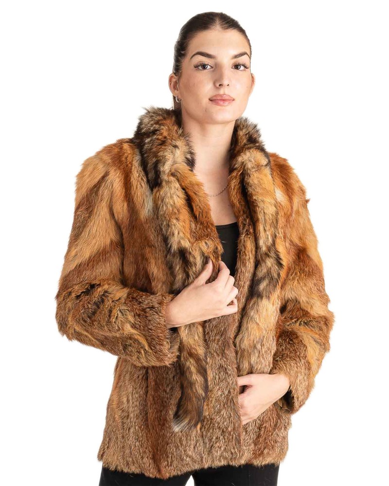 Γνήσια Γυναικεία Φυσική Γούνα - T146