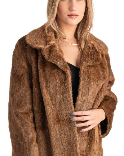 Γνήσια Γυναικεία Φυσική Γούνα - T154