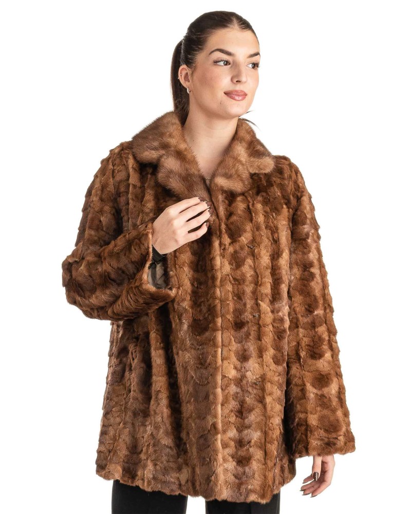 Γνήσια Γυναικεία Φυσική Γούνα - T159