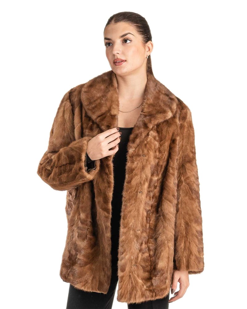 Γνήσια Γυναικεία Φυσική Γούνα - T160