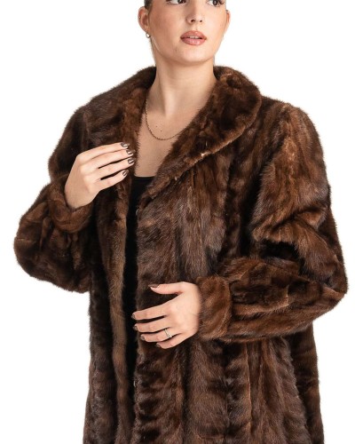 Γνήσια Γυναικεία Φυσική Γούνα - T161