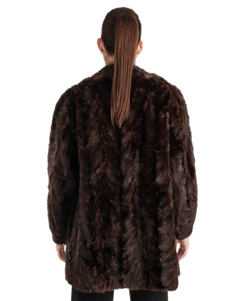 Γνήσια Γυναικεία Φυσική Γούνα - T163