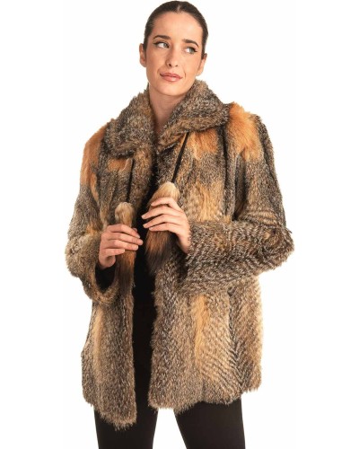 Γνήσια Γυναικεία Φυσική Γούνα - T17