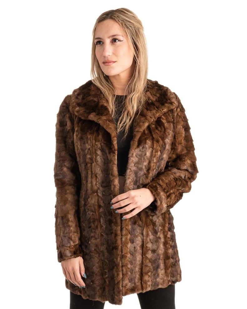 Γνήσια Γυναικεία Φυσική Γούνα - T172