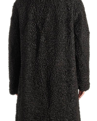 Γνήσια Γυναικεία Φυσική Γούνα Με Βιζόν Γιακά - T217