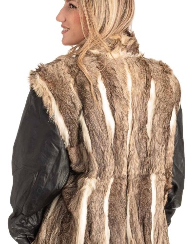 Γνήσια Γυναικεία Φυσική Γούνα - T219