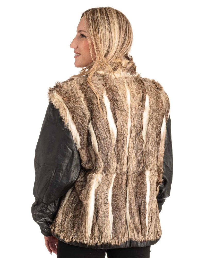 Γνήσια Γυναικεία Φυσική Γούνα - T219