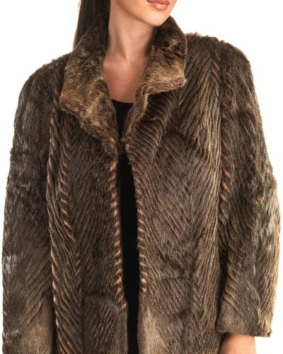 Γνήσια Γυναικεία Φυσική Γούνα - T24