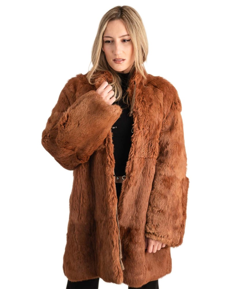 Γνήσια Γυναικεία Φυσική Γούνα - T255